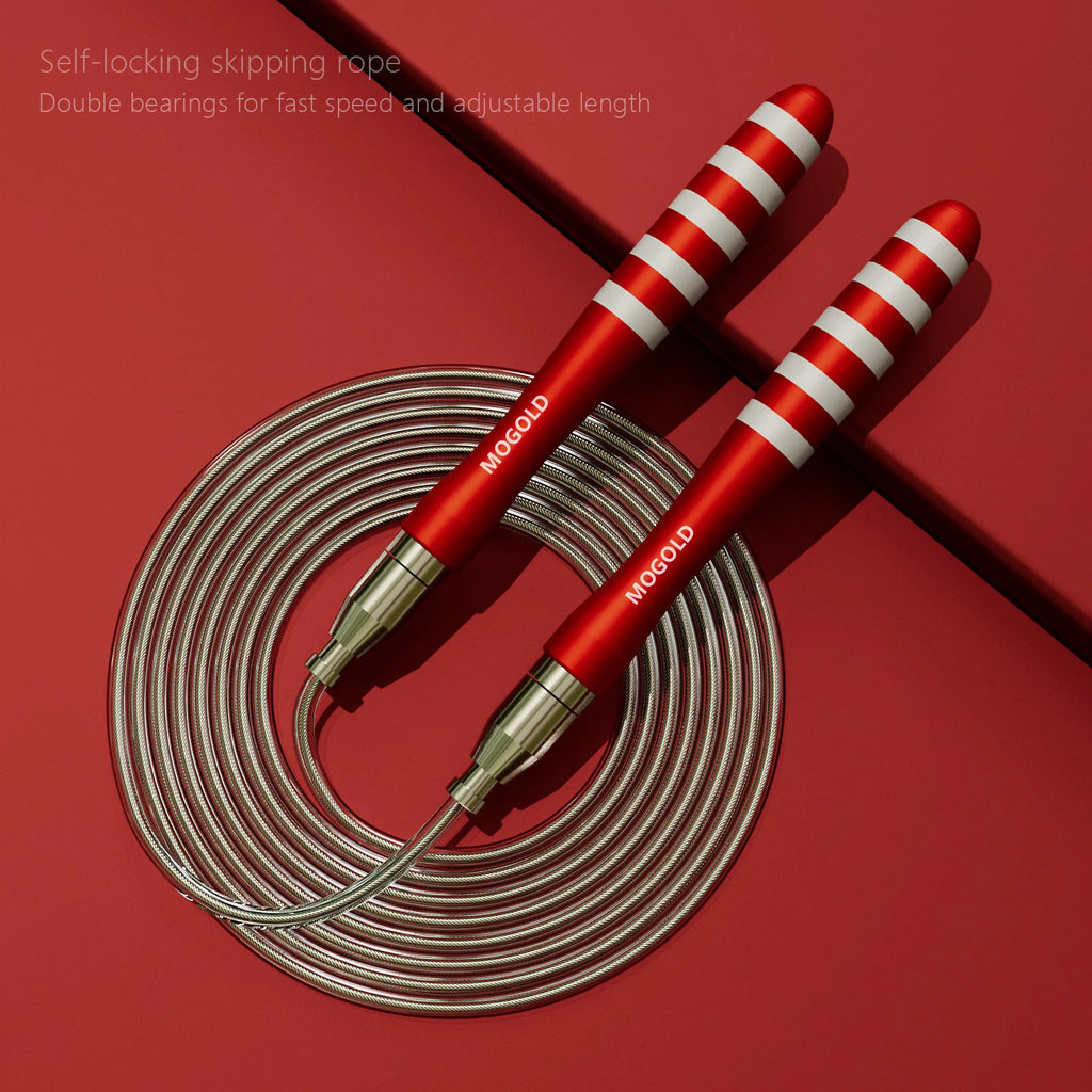 Corda Professionale Crossfit Speed Jump Rope – Allenamento Fitness, Cardio e Dimagrimento