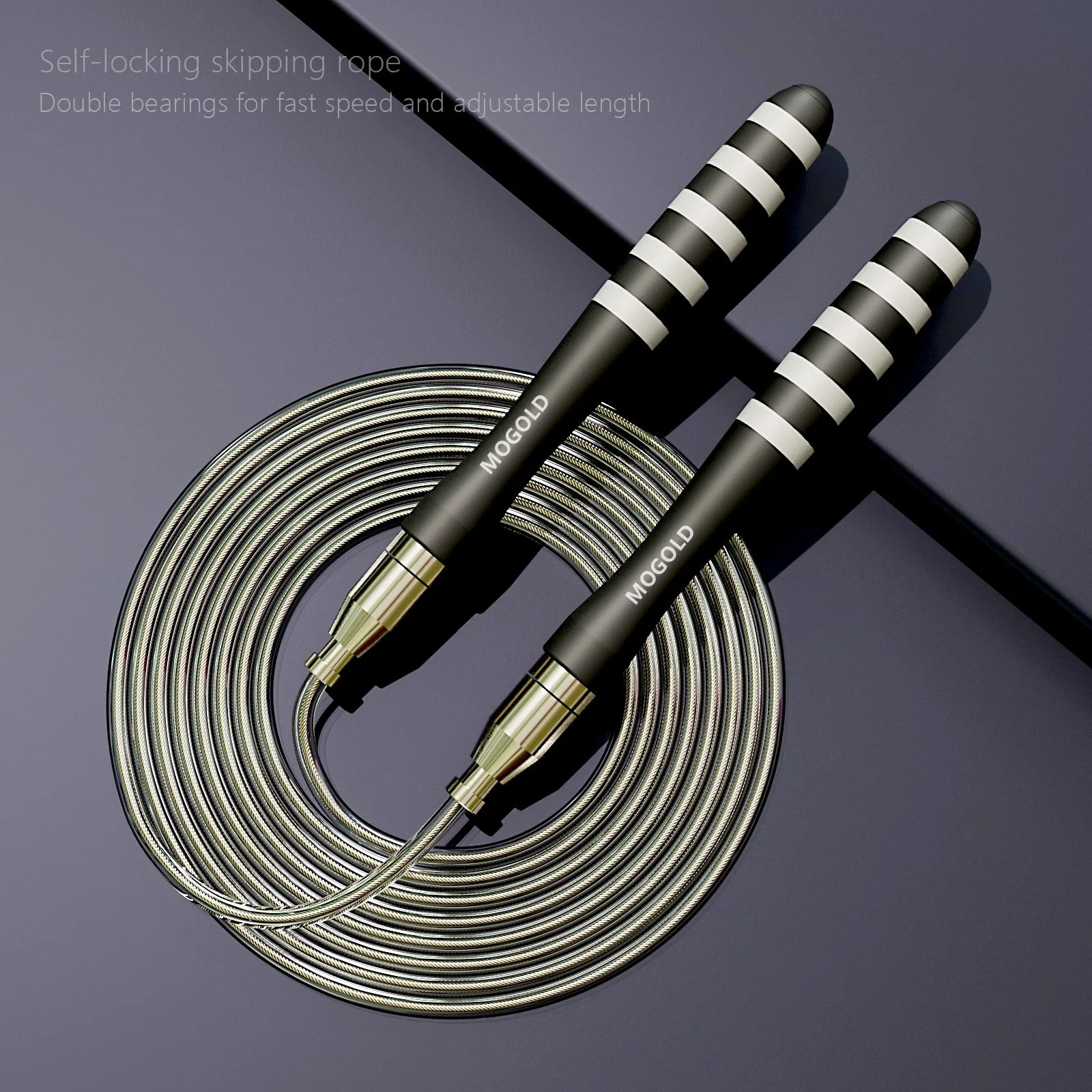 Corda Professionale Crossfit Speed Jump Rope – Allenamento Fitness, Cardio e Dimagrimento