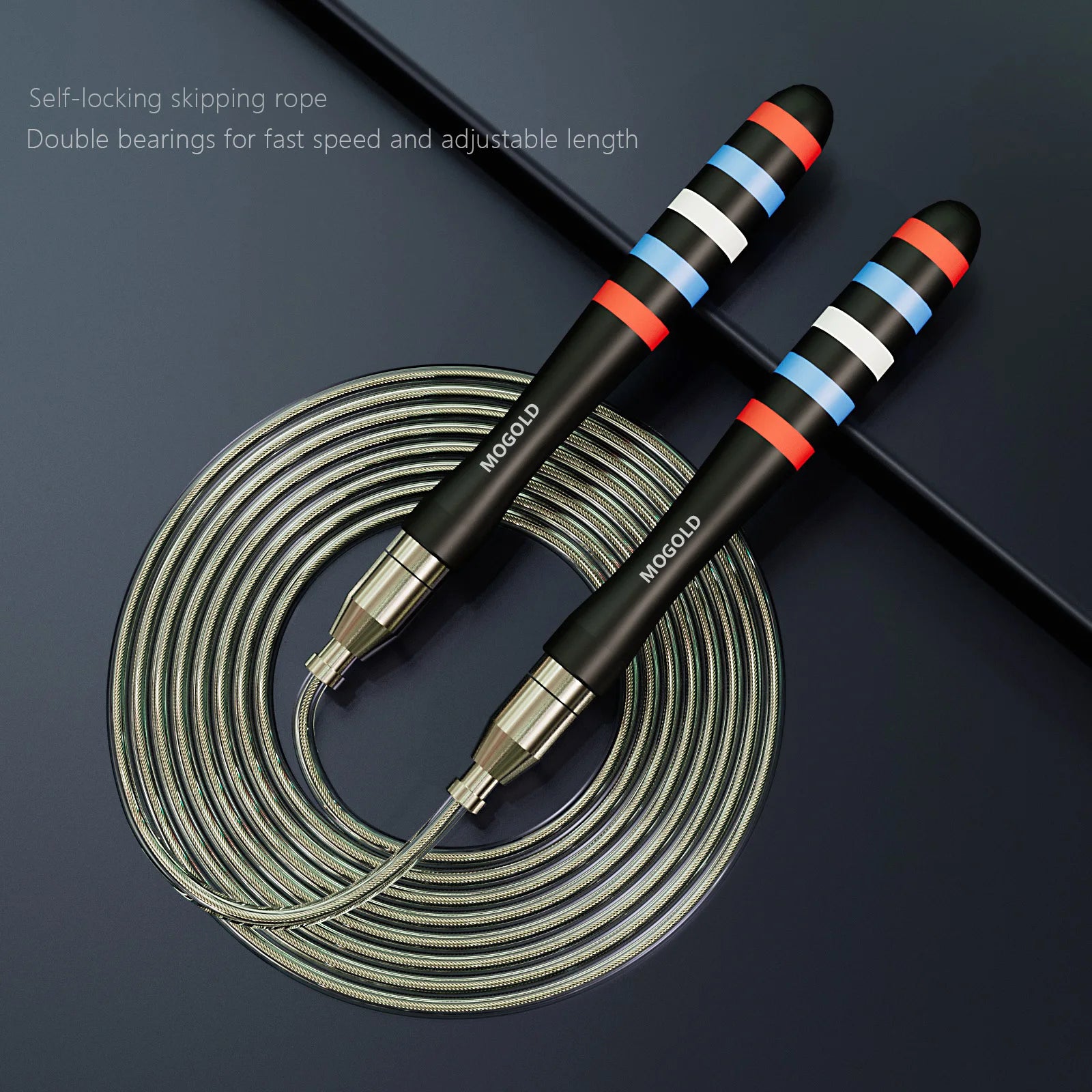 Corda Professionale Crossfit Speed Jump Rope – Allenamento Fitness, Cardio e Dimagrimento