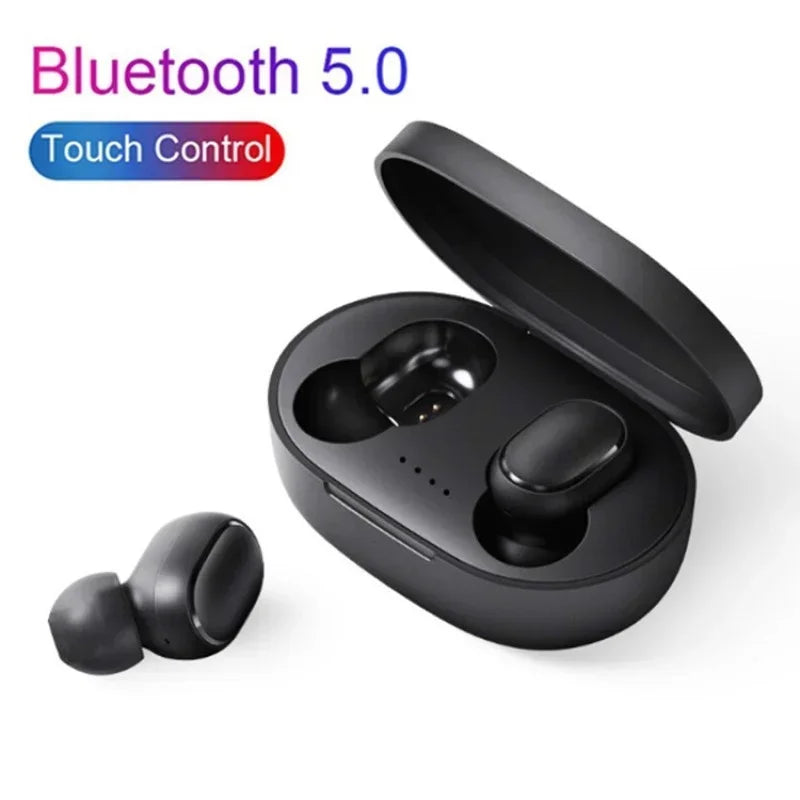 Auricolari Bluetooth TWS A6S Wireless 5.0 Stereo con Microfono e Custodia Ricarica