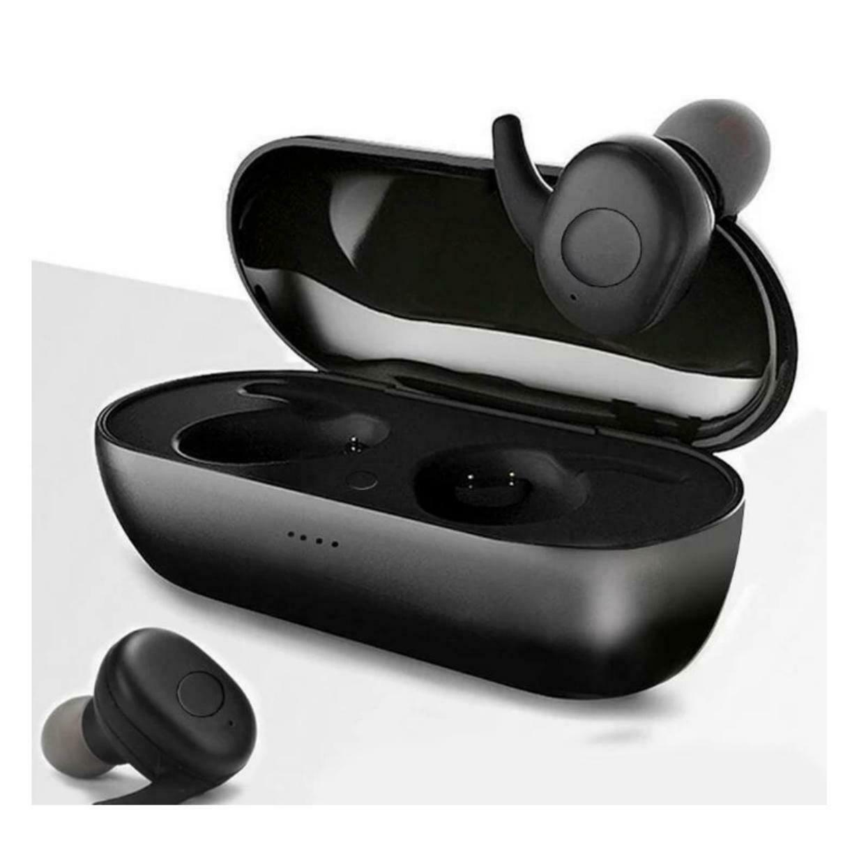 Auricolari Bluetooth TWS A6S Wireless 5.0 Stereo con Microfono e Custodia Ricarica